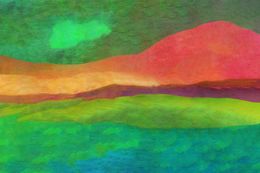 Drucke, Afterglow No.2, Angela Cameron