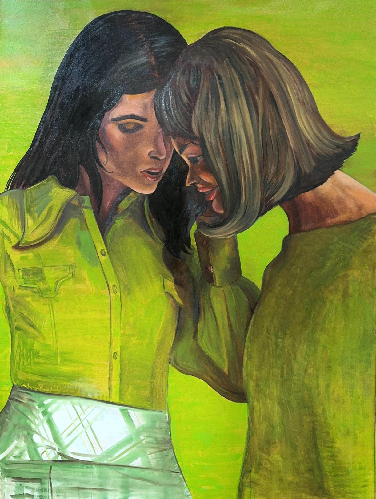 Noah Becker, Figures in Green Noah Becker, Figures in Green