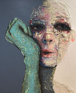 Peinture, Je suis tout ouï no 3, Sylvain Coulombe