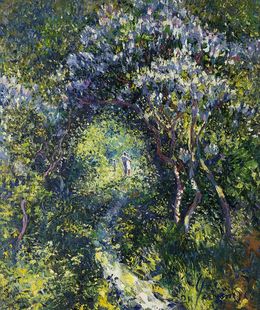 Gemälde, Lilac alley of love, Andrii Chebotaru