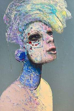 Peinture, Le visionnaire heureux, Sylvain Coulombe
