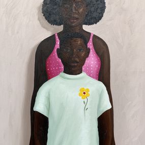 Gemälde, She's Always Behind My Back, Elijah Olanase