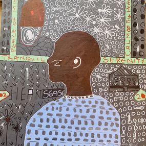 Gemälde, Heartsease, Olumide Ajayi