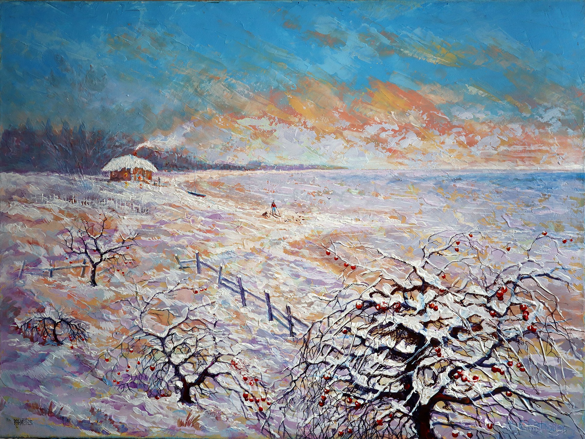 Rakhmet Redzhepov (Ramzi), Winter,Apples,Dunes Rakhmet Redzhepov (Ramzi), Winter,Apples,Dunes