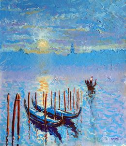 Gemälde, Venice 2, Rakhmet Redzhepov (Ramzi)