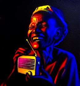 Painting, Goodnews 7, Awosola Michael Angello