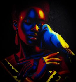 Painting, Goodnews 6, Awosola Michael Angello