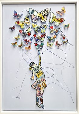 Gemälde, Envol de Papillons, Shelby