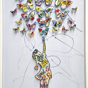 Painting, Envol de Papillons, Shelby