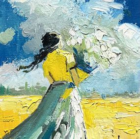 Painting, In Fields of Light, Vahe Bagumyan