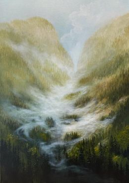 Painting, Hidden path, Nathalie Thengius