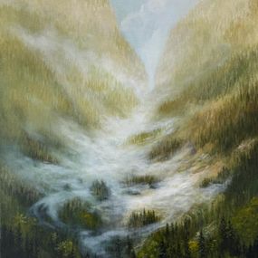 Painting, Hidden path, Nathalie Thengius