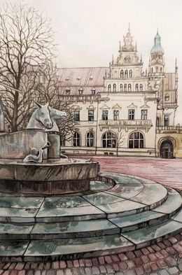 Fine Art Drawings, Bremer Ansicht, Yulia Pugacheva