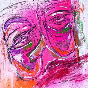Gemälde, Inner turmoil, Asma Namouji