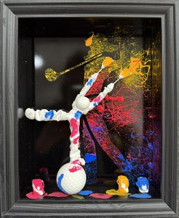 Painting, Golf Colors 01.04.25, Bernard Saint-Maxent