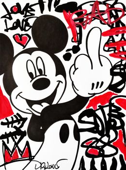 Peinture, Mickey the rebel, Dr. Love