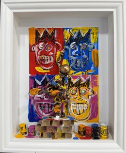 Painting, Style Basquiat 02.04.25, Bernard Saint-Maxent