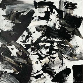 Painting, No name, série les vagues, le chemin, Anaïs LF