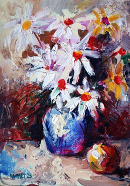 Painting, Flowers 11, Rakhmet Redzhepov (Ramzi)