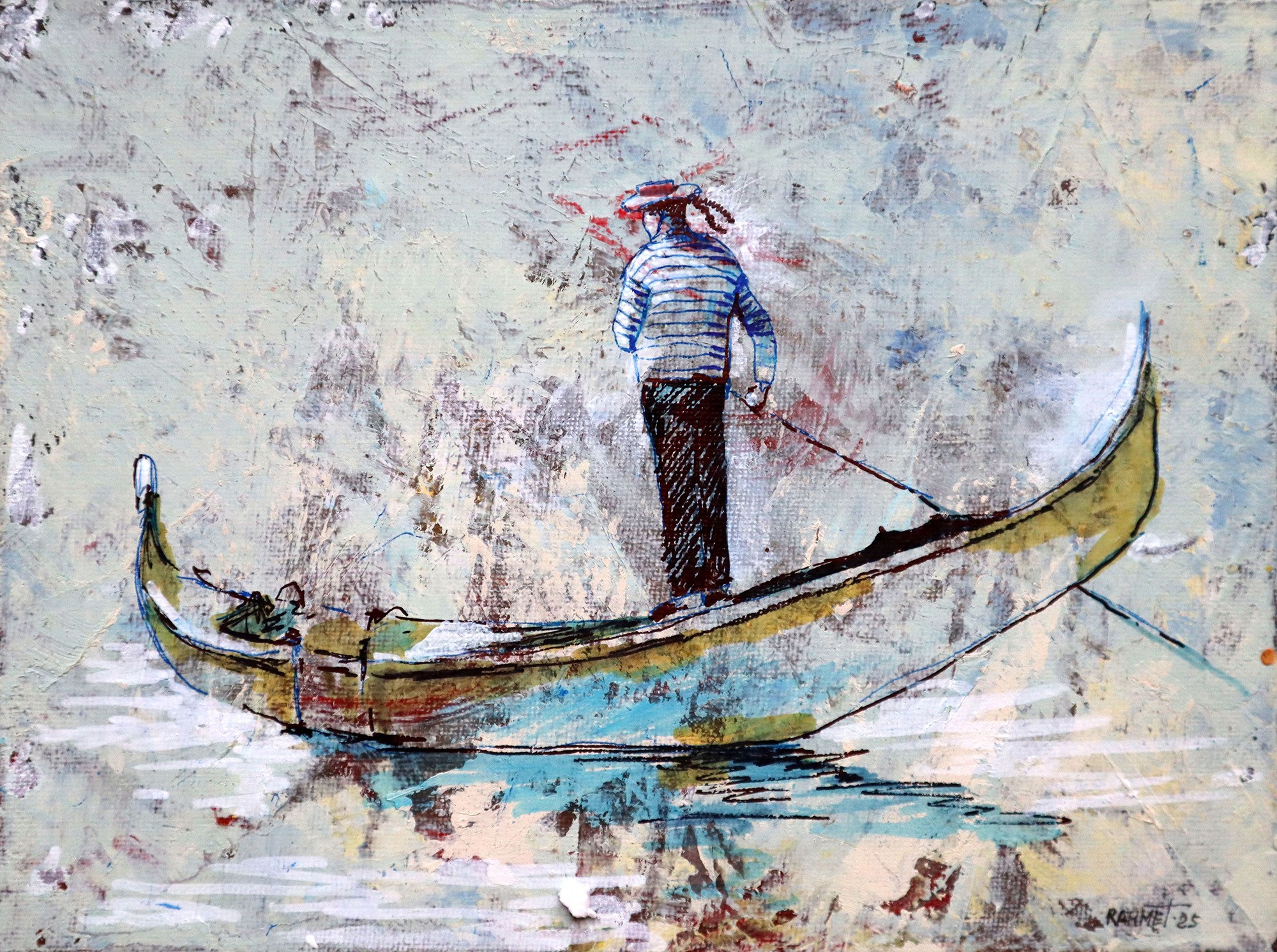 Rakhmet Redzhepov (Ramzi), Venice, Gondolier 3 Rakhmet Redzhepov (Ramzi), Venice, Gondolier 3