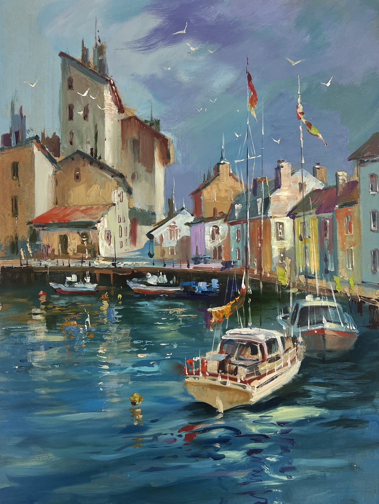 Suprunchuk Yuriy, Yachts on the water streets of Venice Suprunchuk Yuriy, Yachts on the water streets of Venice