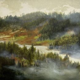 Peinture, Ljungdalen, Nathalie Thengius