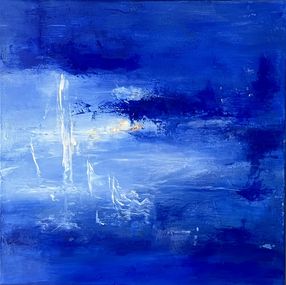 Gemälde, Bright Blue, Sandrine Belmont