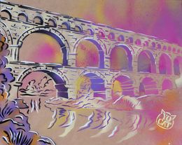 Peinture, Pont du Gard, YoCat