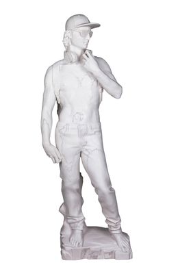 Sculpture, Monumental Hipster David, Léo Caillard