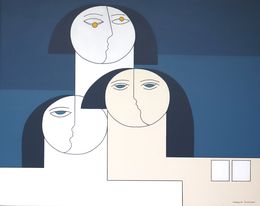 Peinture, L'Art de L'équilibre, Hildegarde Handsaeme