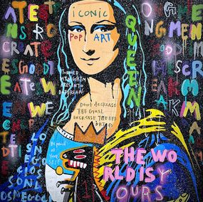 Painting, Diamond Dust Mona, Jisbar