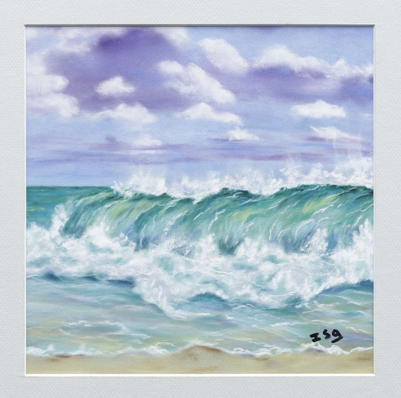 Isabelle Alberge, L'océan majestueux - Paysage marin Isabelle Alberge, L'océan majestueux - Paysage marin