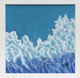 Painting, Tumultueux - Série évocation marine, Isabelle Alberge