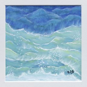 Painting, Dynamisme - Série évocation marine, Isabelle Alberge