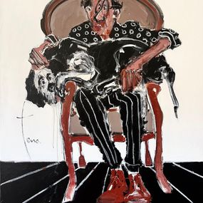 Peinture, Mais non pupuce, ne bave pas, Béatrice Terra