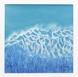 Painting, Une contemplation insaisissable - Série évocation marine, Isabelle Alberge