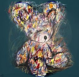 Gemälde, Collection doudou d'antan la souris, KiKo