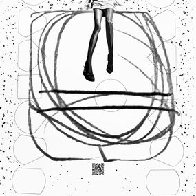Édition, Femme en équilibre et abstraite N°33/ 88, Jean-Claude Byandb