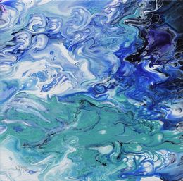 Peinture, Artique - Série Abstraction colorée, Véronique Saudez