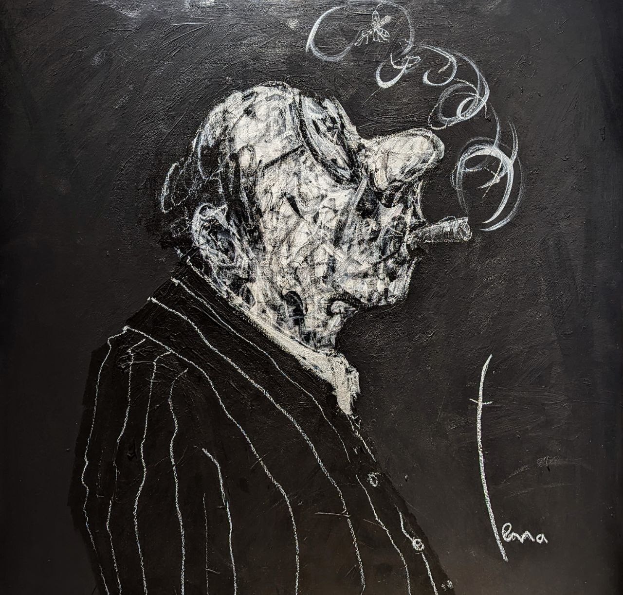 Béatrice Terra, Portrait du fumeur Béatrice Terra, Portrait du fumeur