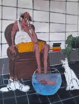 Gemälde, Touche pas à mon pote, Béatrice Terra