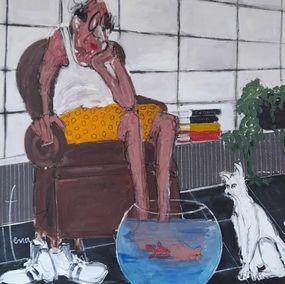 Gemälde, Touche pas à mon pote, Béatrice Terra
