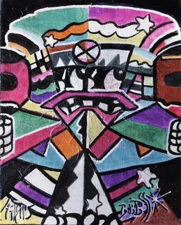 Peinture, Tuskli Pilat - Série Art Dynamique graphique, Arts 115 Group