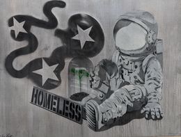 Painting, Homeless, SeiLeise