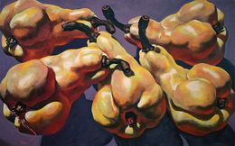 Gemälde, Large Pears #55, Alexander Lufer