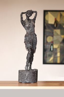 Sculpture, Sophia: Woven Elegance, Karen Akhikyan