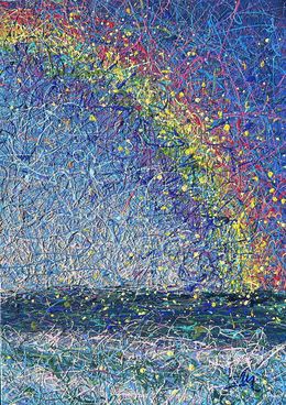 Gemälde, When the Sky Smiles, Nadin Antoniuk