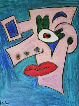 Painting, Sadhajayya B by Andy, Andy Berrend