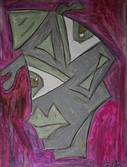Gemälde, Sadhajayya B no 5 by Andy, Andy Berrend