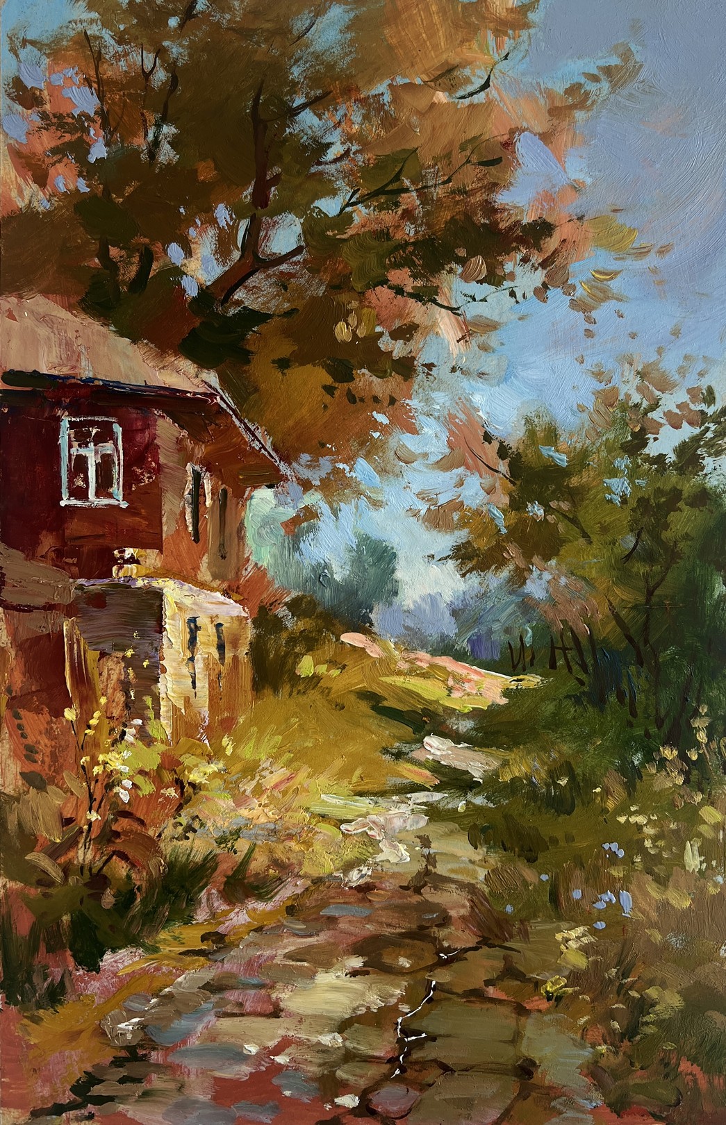 Suprunchuk Yuriy, Autumn golden path Suprunchuk Yuriy, Autumn golden path